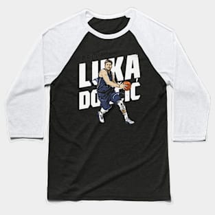 Luka Doncic Dallas Drive Baseball T-Shirt